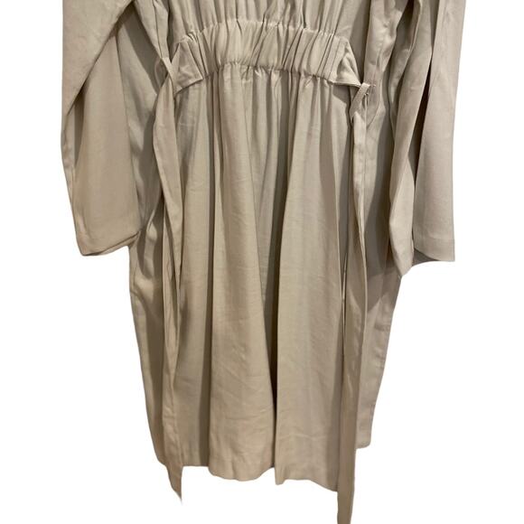 Fore Khaki Belted Lightweight Trench Coat Sz M - Picture 12 of 16